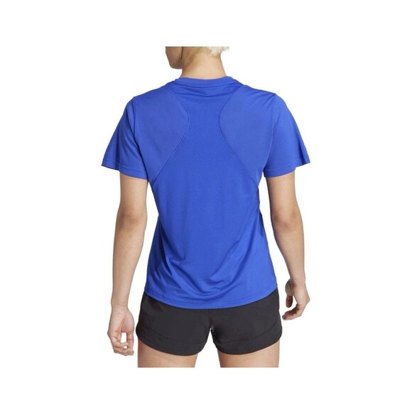 Small Women's Adidas Designed for Training Tee  MSRP $40 New With Tags Blue - Picture 2 of 3